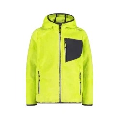 CMP Boy's HighLoft hooded fleece - Polaire enfant