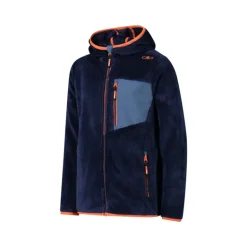 CMP Boy's HighLoft hooded fleece - Polaire enfant
