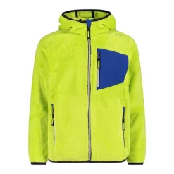 CMP Boy's HighLoft hooded fleece - Polaire enfant