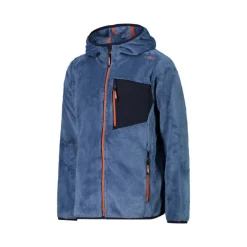 CMP Boy's HighLoft hooded fleece - Polaire enfant