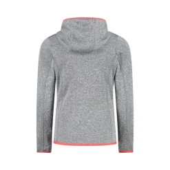 CMP Girl's hooded sweatshirt in Knit-Tech fleece - Polaire enfant