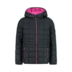 CMP Girl's padded jacket with hood - Doudoune enfant