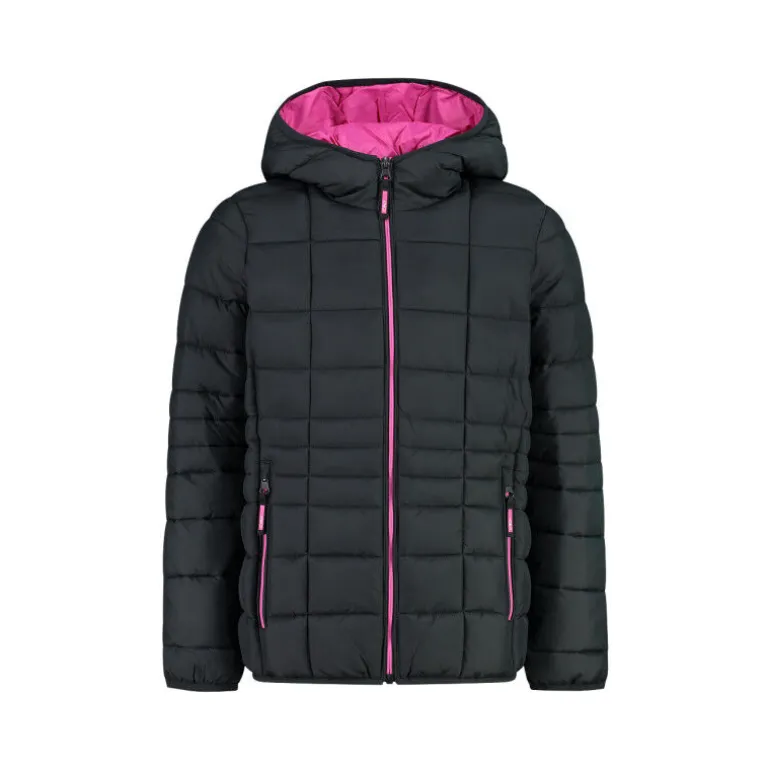 CMP Girl's padded jacket with hood - Doudoune enfant