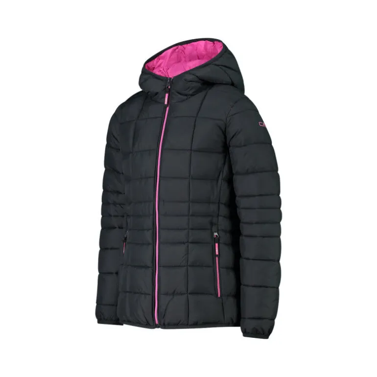 CMP Girl's padded jacket with hood - Doudoune enfant