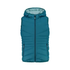 CMP Girl's water-repellent vest with padding - Doudoune sans manches enfant