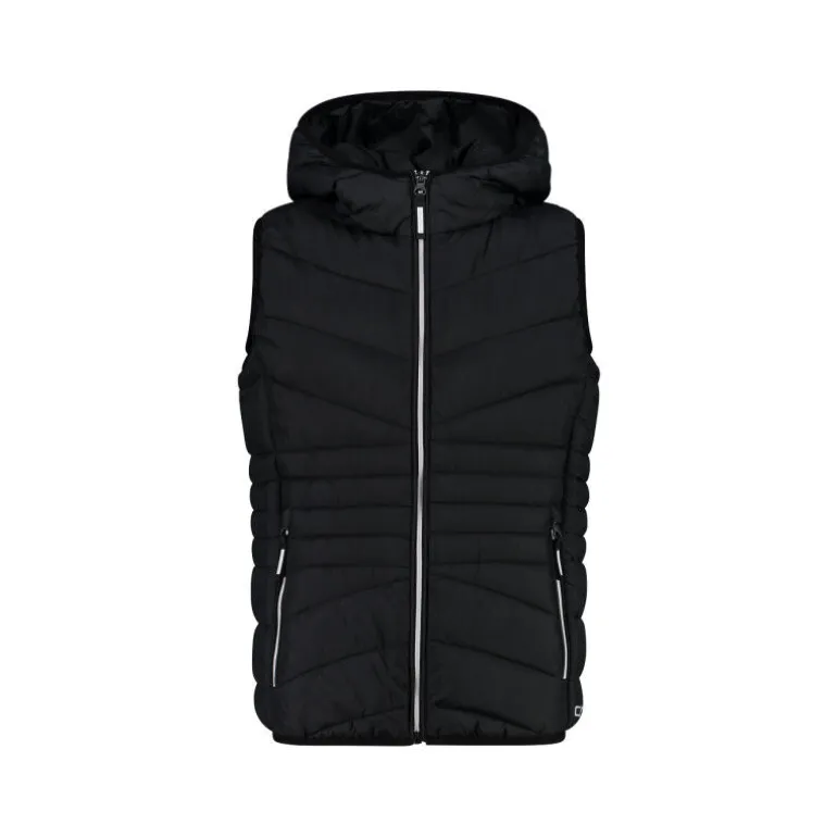 CMP Girl's water-repellent vest with padding - Doudoune sans manches enfant
