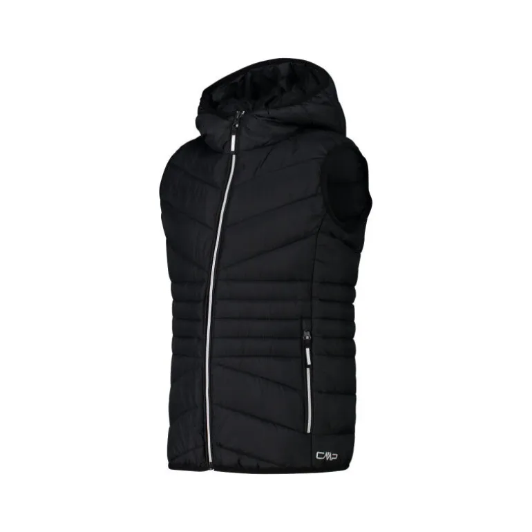 CMP Girl's water-repellent vest with padding - Doudoune sans manches enfant
