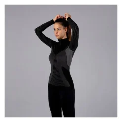 CMP Women's Multifunctional Seamless Long-sleeved sweat - Sous-vêtement thermique femme