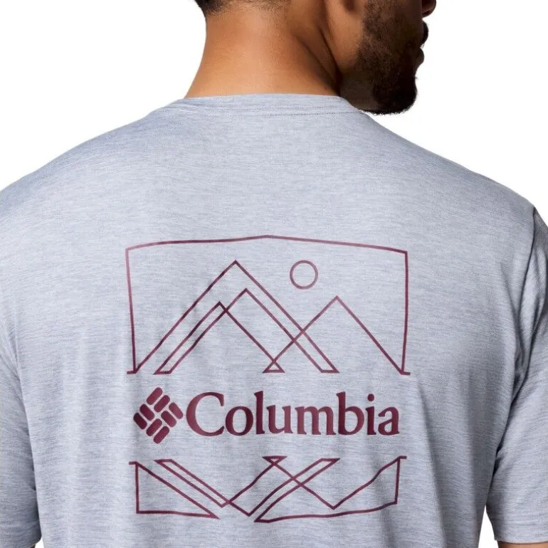 Columbia Kwick Hike Back Graphic SS Tee - T-shirt homme