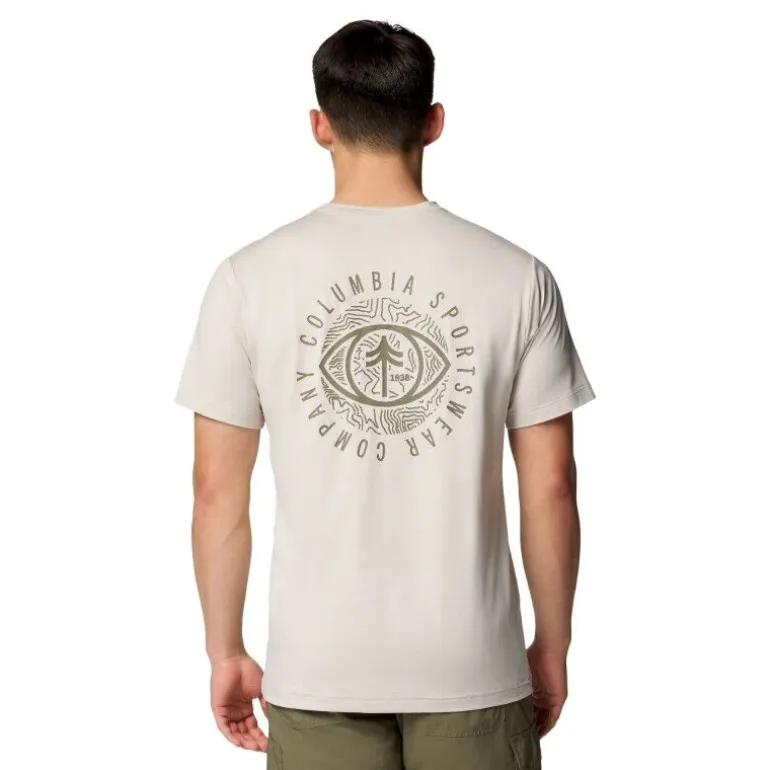 Columbia Kwick Hike Back Graphic SS Tee - T-shirt homme