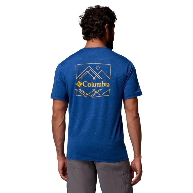 Columbia Kwick Hike Back Graphic SS Tee - T-shirt homme