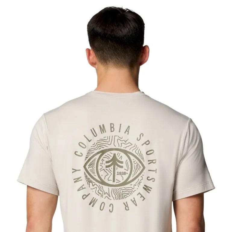 Columbia Kwick Hike Back Graphic SS Tee - T-shirt homme