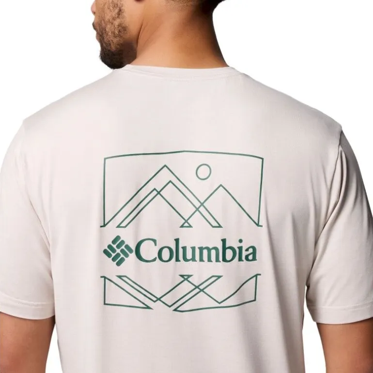 Columbia Kwick Hike Back Graphic SS Tee - T-shirt homme