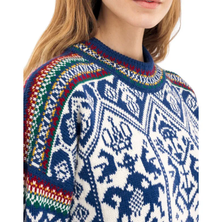 Dale of Norway 1994 Lillehammer Sweater - Pull en laine mérinos femme