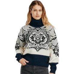 Dale of Norway Blomdalen Sweater - Pull en laine mérinos femme
