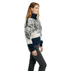 Dale of Norway Blomdalen Sweater - Pull en laine mérinos femme