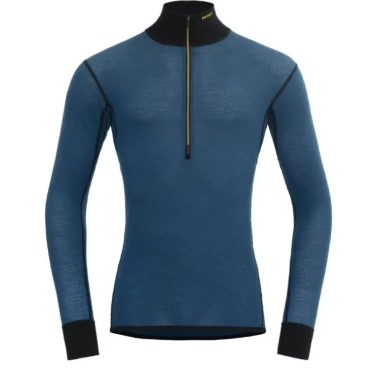 Devold Wool Mesh 190 Zip Neck - Maillot thermique laine mérinos homme
