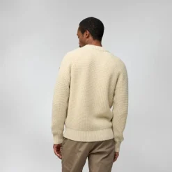Fjällräven Övik Waffle Knit - Pull en laine mérinos homme