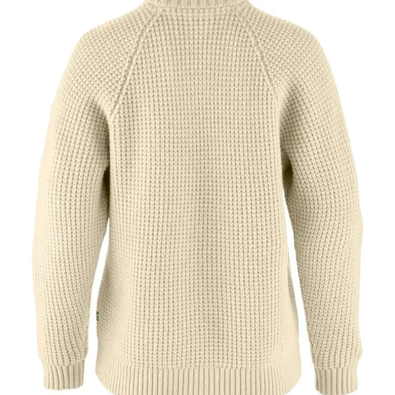 Fjällräven Övik Waffle Knit - Pull en laine mérinos femme