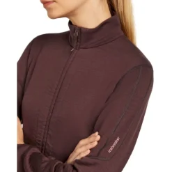 icebreaker 400 RealFleece Descender LS Zip - Polaire en laine mérinos femme