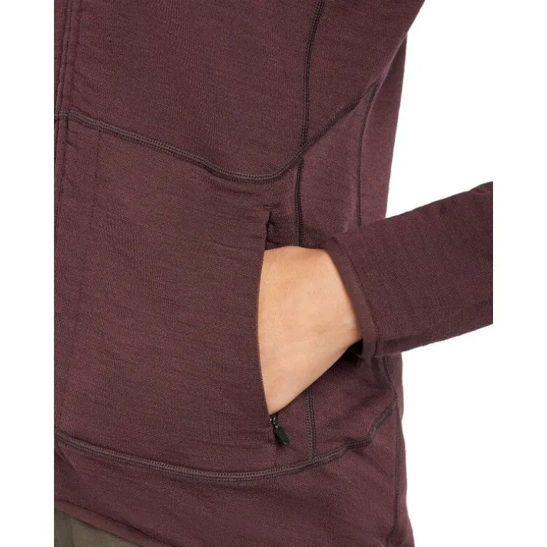 icebreaker 400 RealFleece Descender LS Zip - Polaire en laine mérinos femme