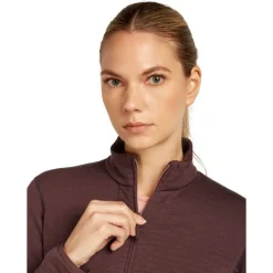icebreaker 400 RealFleece Descender LS Zip - Polaire en laine mérinos femme