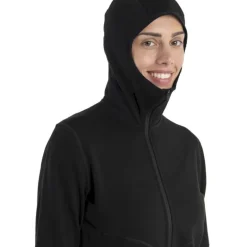 icebreaker 560 RealFleece Elemental II LS Zip Hoodie - Polaire en laine mérinos femme