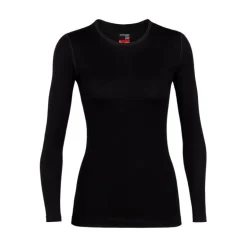 Icebreaker 260 Tech Long Sleeve Crewe - Sous-vêtement mérinos femme I Hardloop