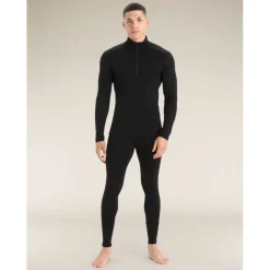 icebreaker 260 Tech LS Half Zip - Maillot thermique laine mérinos homme
