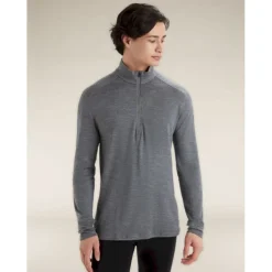 icebreaker 260 Tech LS Half Zip - Maillot thermique laine mérinos homme