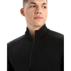 icebreaker 260 Tech LS Half Zip - Maillot thermique laine mérinos homme