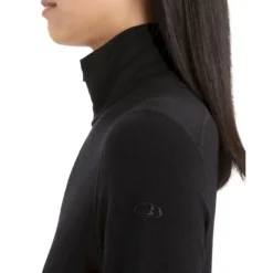 icebreaker 260 Tech LS Half Zip - Maillot thermique laine mérinos femme