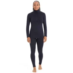 icebreaker 260 Tech LS Half Zip - Maillot thermique laine mérinos femme