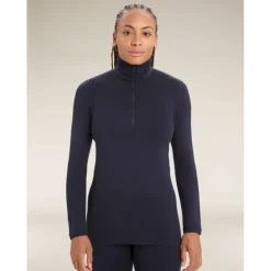icebreaker 260 Tech LS Half Zip - Maillot thermique laine mérinos femme