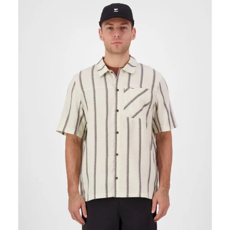 Mons Royale AT Merino Short Sleeve Shirt - Chemise en laine mérinos homme