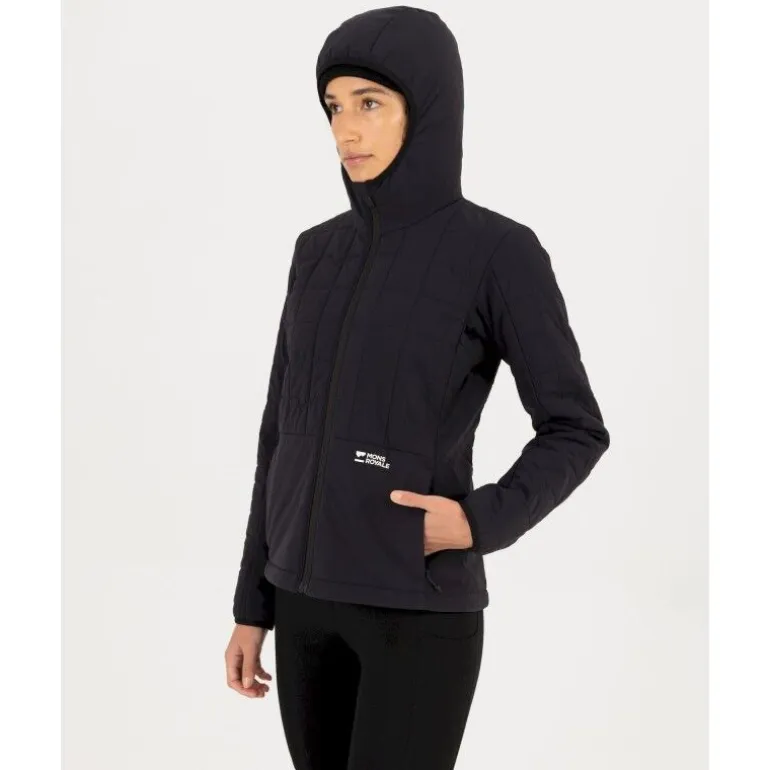 Mons Royale Canyon Merino Insulated Hooded Jacket - Doudoune en laine mérinos femme