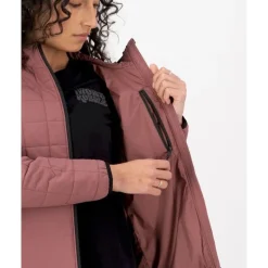 Mons Royale Canyon Merino Insulated Hooded Jacket - Doudoune en laine mérinos femme