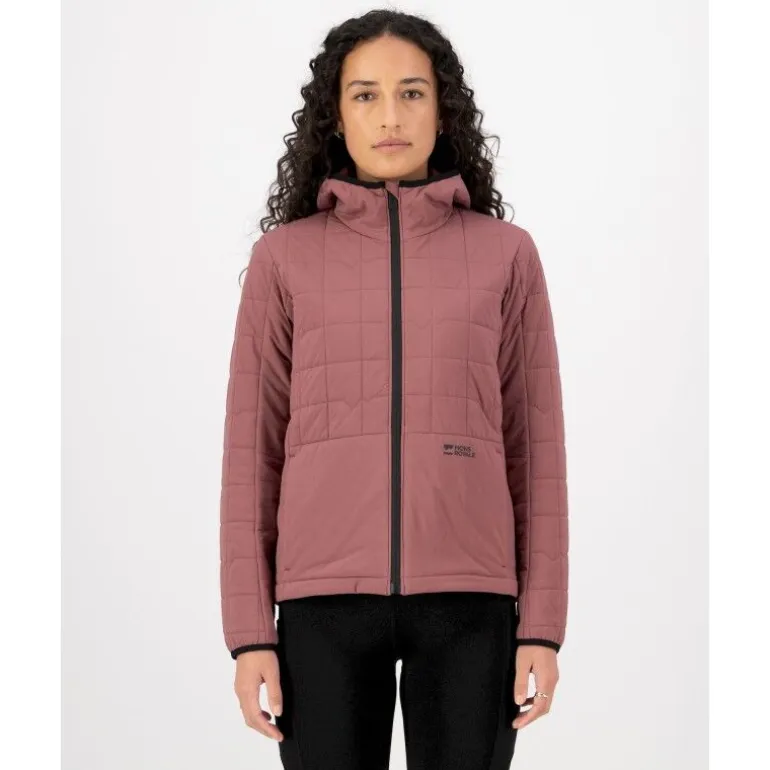 Mons Royale Canyon Merino Insulated Hooded Jacket - Doudoune en laine mérinos femme
