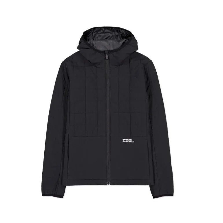 Mons Royale Canyon Merino Insulated Hooded Jacket - Doudoune en laine mérinos femme