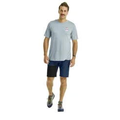 Ortovox 140 Cool Mountain Gradient TS - T-shirt en laine mérinos homme