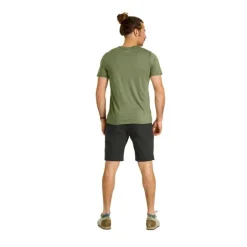 Ortovox 120 Cool Tec Mountain Stripe TS - T-shirt en laine mérinos homme
