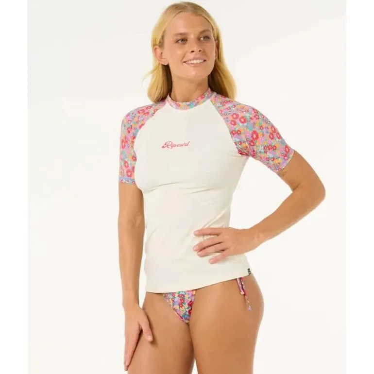 Rip Curl Las Flores Anti-UV SS - Lycra femme