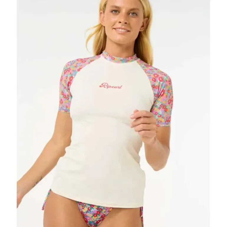 Rip Curl Las Flores Anti-UV SS - Lycra femme