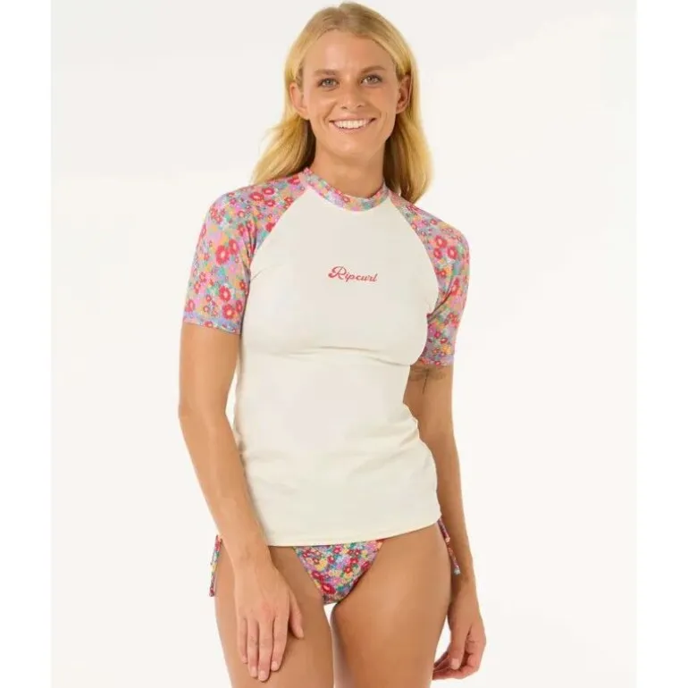 Rip Curl Las Flores Anti-UV SS - Lycra femme