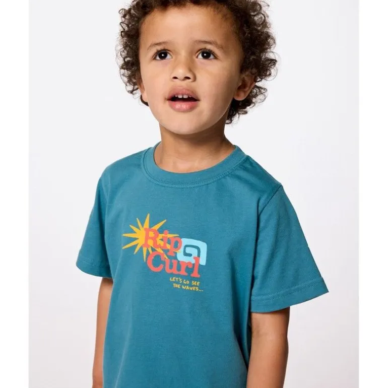 Rip Curl Let.S See The Waves Tee - T-shirt enfant