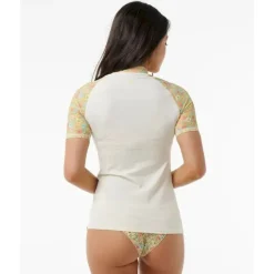 Rip Curl Sea Of Dreams UPF 50 Short Sleeve - Lycra femme