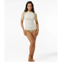 Rip Curl Sea Of Dreams UPF 50 Short Sleeve - Lycra femme