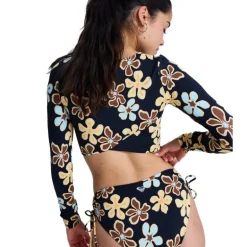 Roxy The Beach Babe Ls Crop - Lycra femme