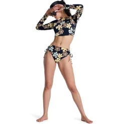 Roxy The Beach Babe Ls Crop - Lycra femme