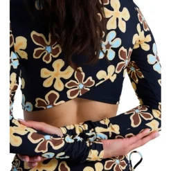 Roxy The Beach Babe Ls Crop - Lycra femme